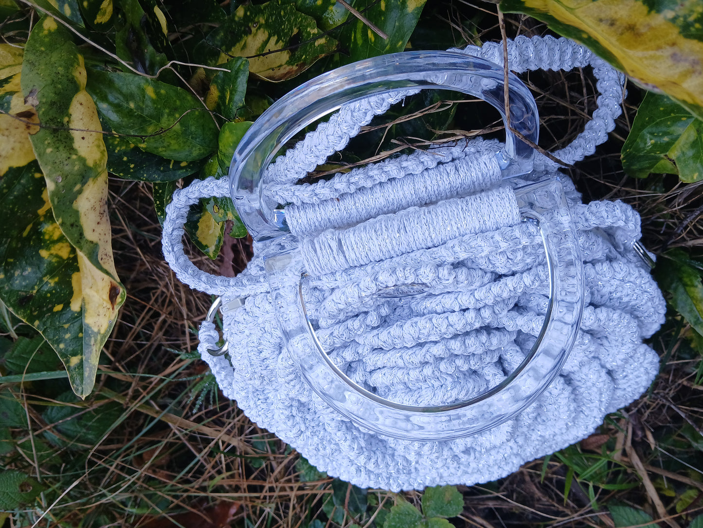 Sac de Soirée Rosa Dorada au Crochet – BySHELLDA