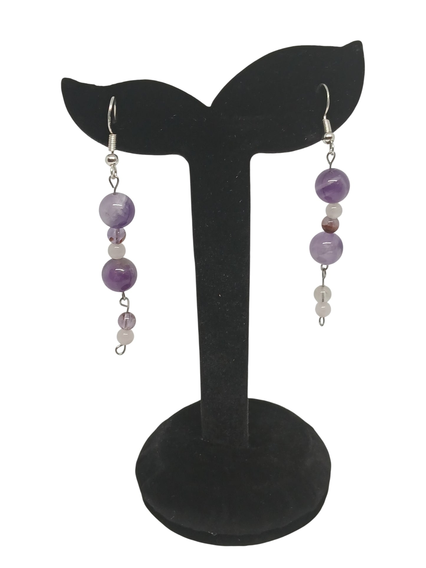 Boucles d'oreilles spirituelles Aura Divine création artisanale française