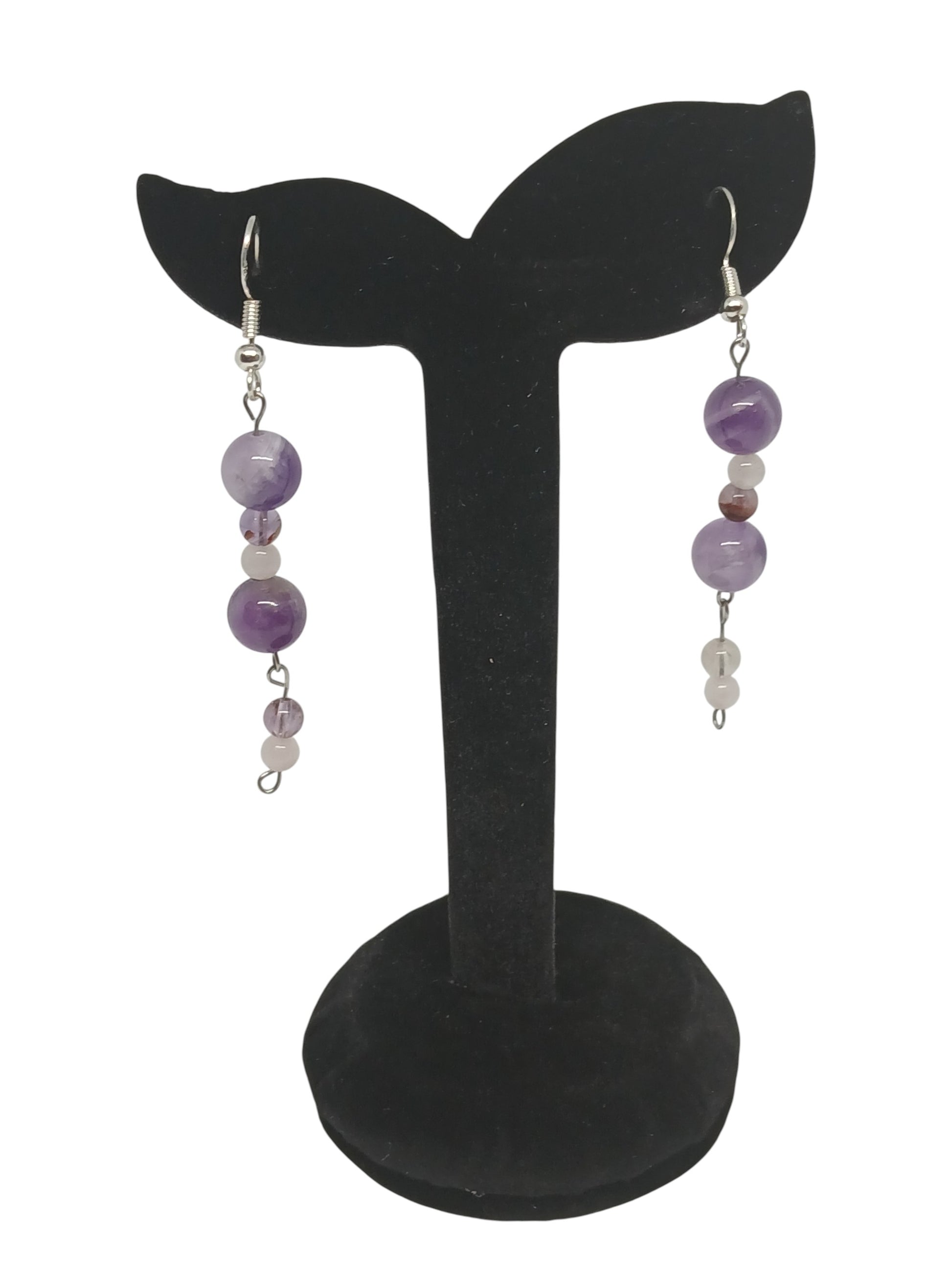 Boucles d'oreilles spirituelles Aura Divine création artisanale française