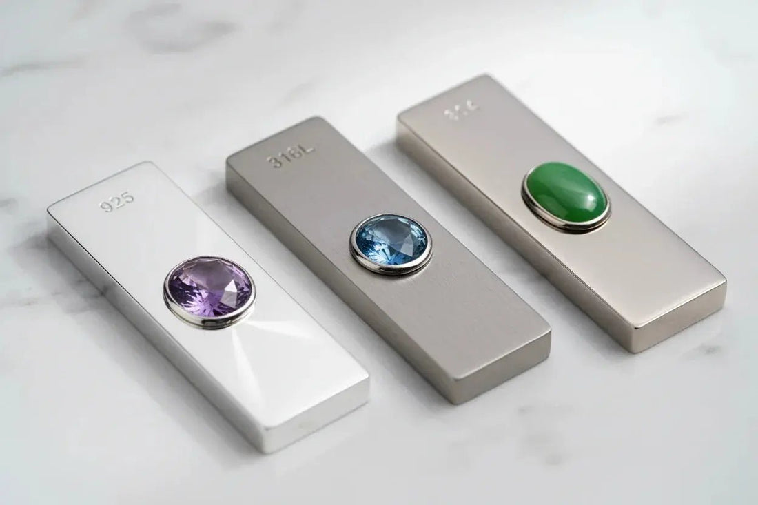 Argent 925, Acier 316L et Acier 304 : Guide Complet | BySHELLDA - BySHELLDA
