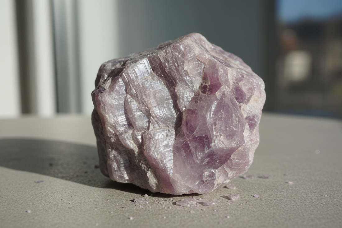 La Lépidolite : Pierre de Paix Intérieure, de Libération Émotionnelle et d'Apaisement Profond