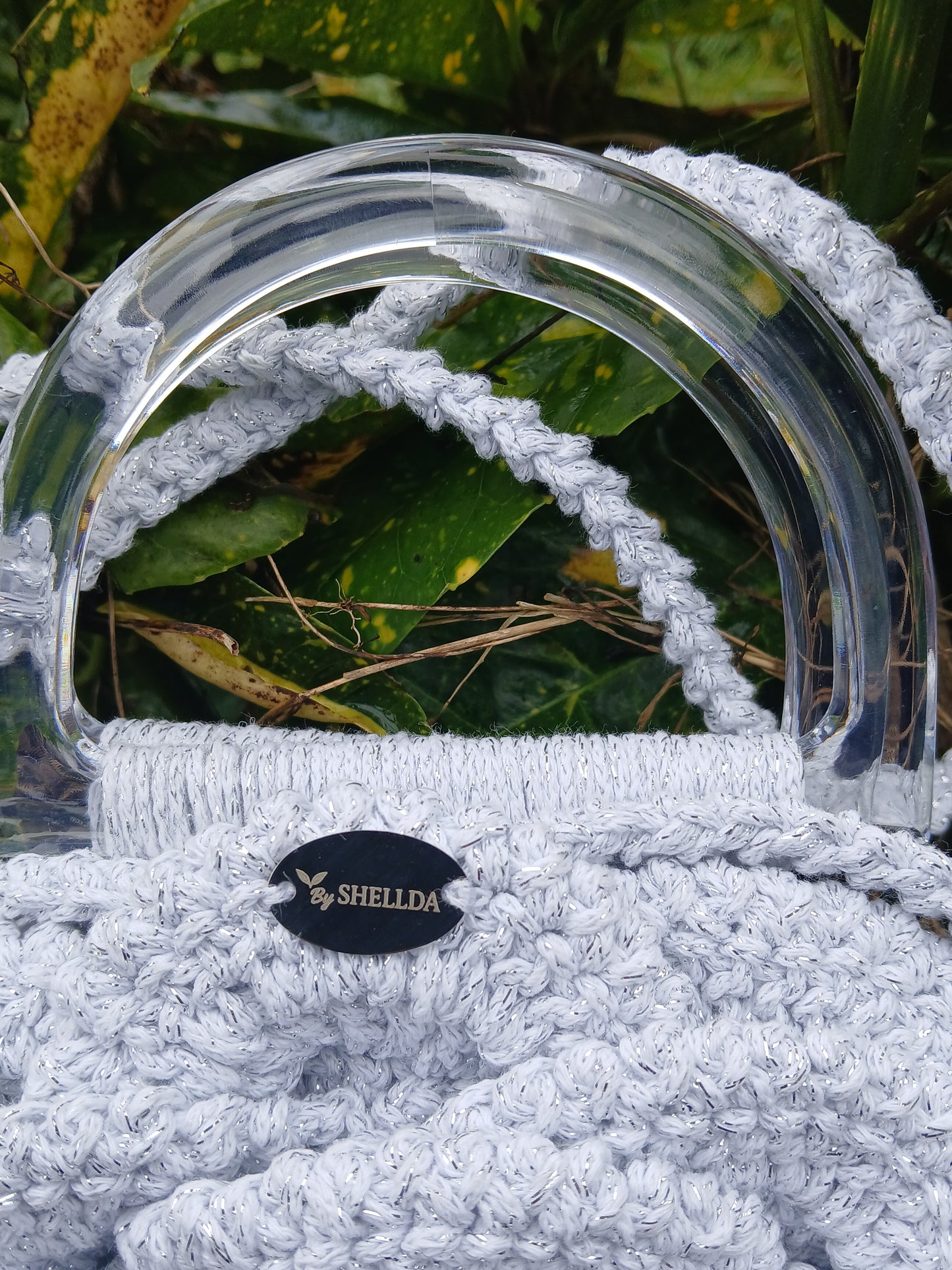 Sac de Soirée Rosa Dorada au Crochet – BySHELLDA