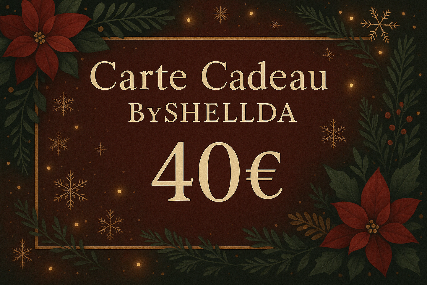 Carte cadeau BySHELLDA valable sur toute la collection