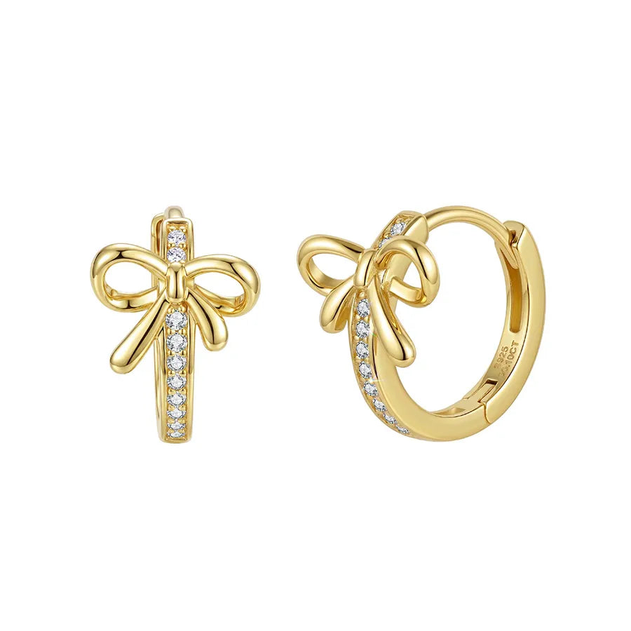 Boucles d’oreilles géométriques en argent 925 – vue produit 6 – BySHELLDA