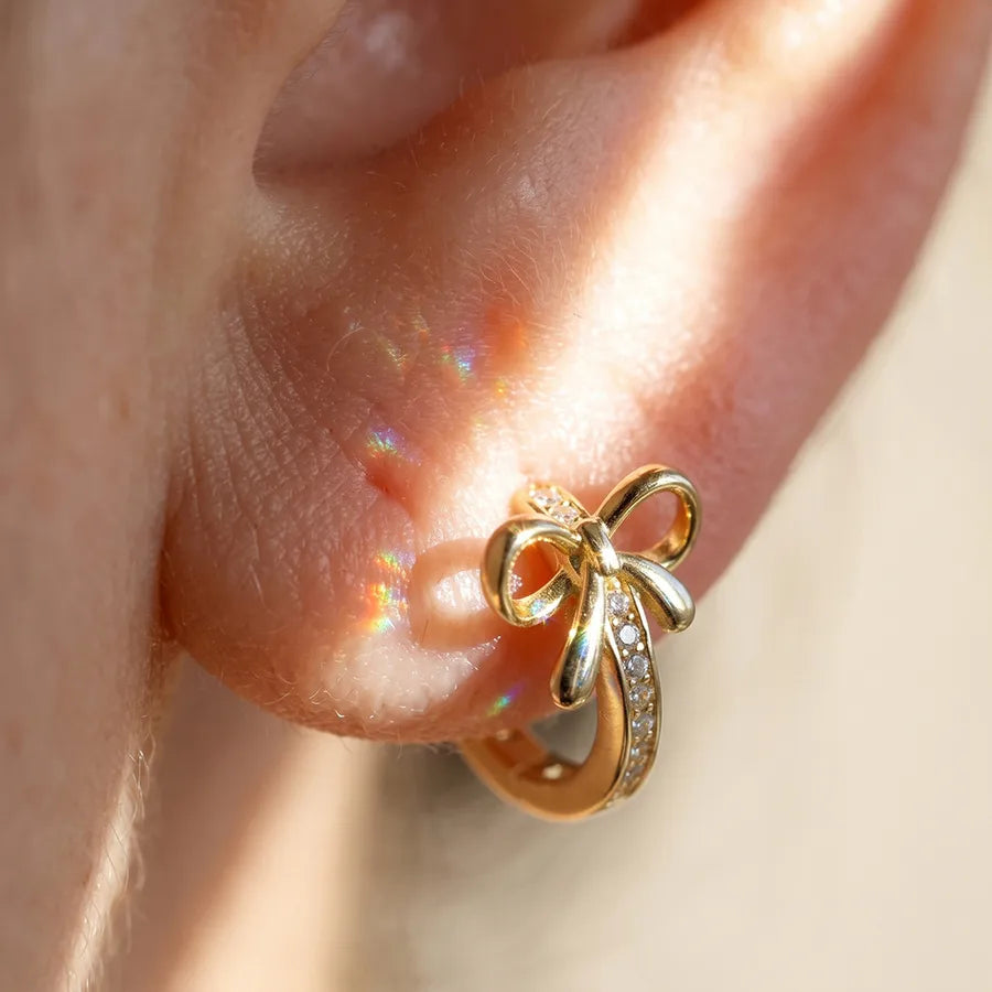 Boucles d’oreilles géométriques en argent 925 – vue produit 4 – BySHELLDA