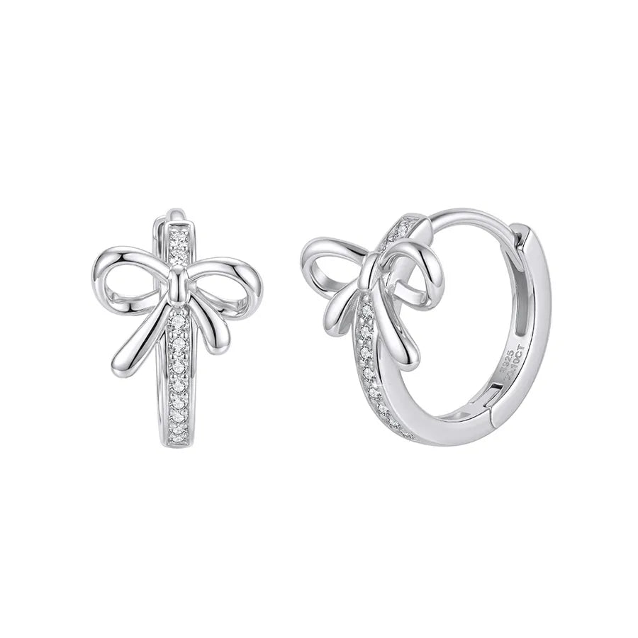 Boucles d’oreilles géométriques en argent 925 – vue produit 7 – BySHELLDA