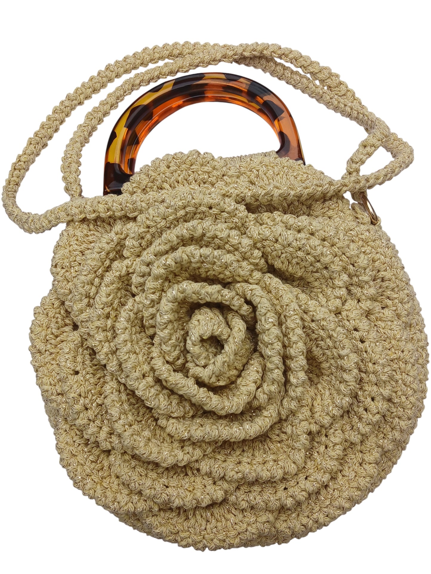 Sac de soirée artisanal moutarde matières recyclées Oeko-Tex