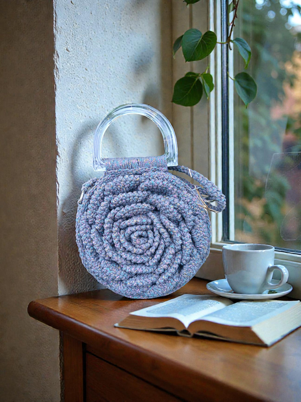 sac rosa dorada en coton 